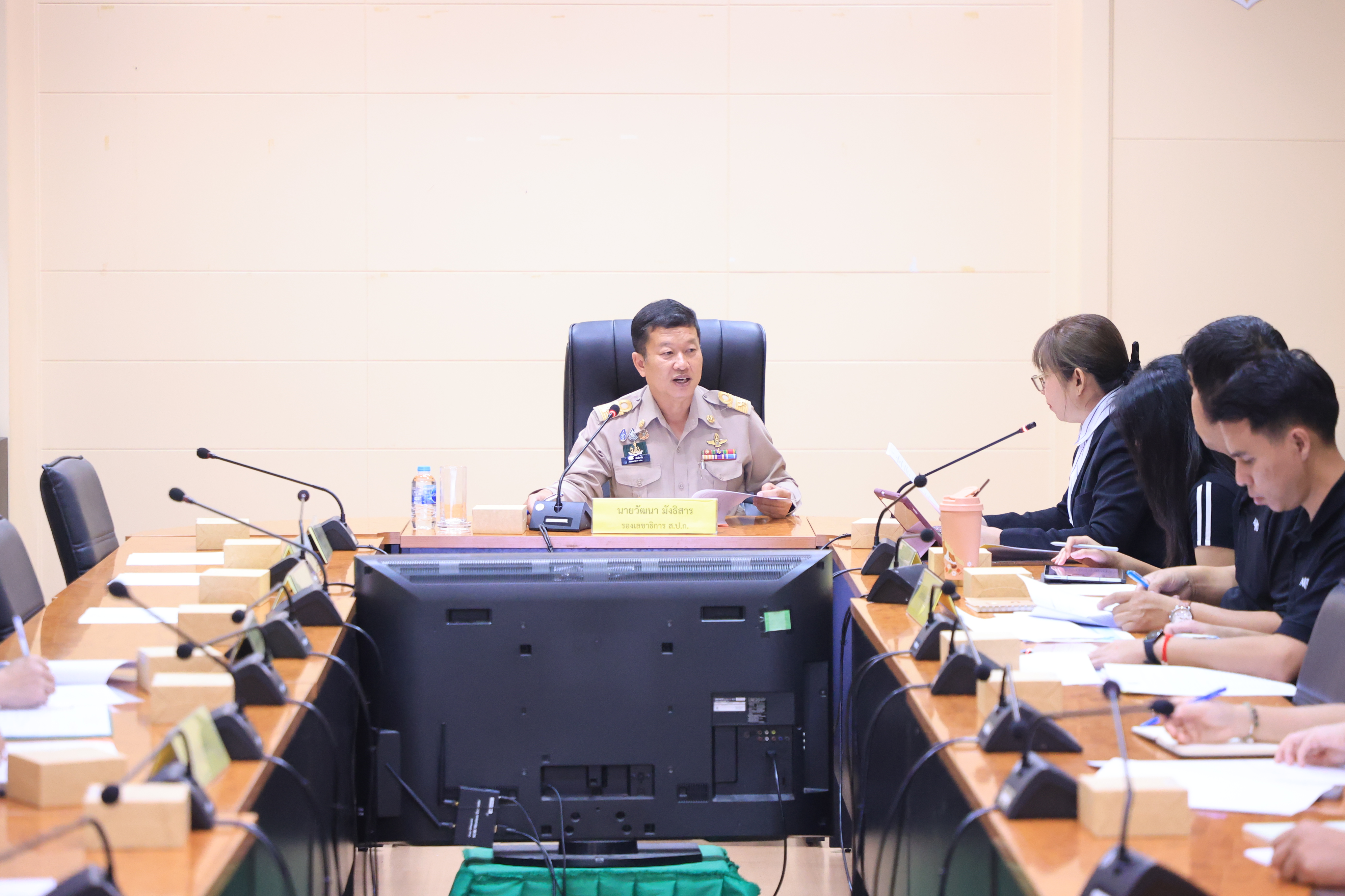 title - ส.ป.ก. ประชุมคณะทำงานฝ่ายพิธีการและประชาสัมพันธ์ เนื่องในโอกาสการจัดงานวันคล้ายวันสถาปนา ส.ป.ก. ครบรอบ 51 ปี ครั้งที่ 1/2569